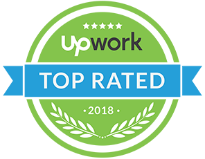 Upwork Top Rated Badge